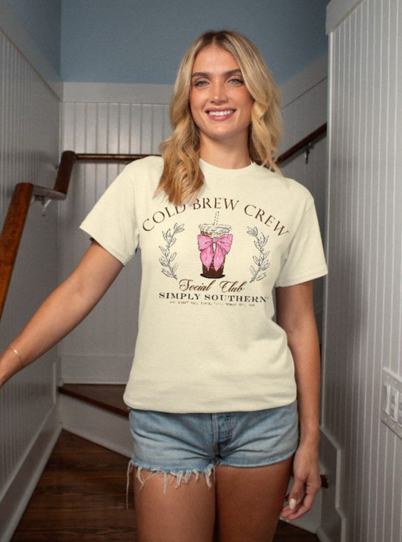 SIMPLY SOUTHERN COLD BREW TSHIRT