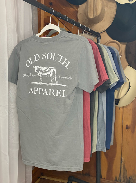 OLD SOUTH COW SILHOUETTE T-SHIRT